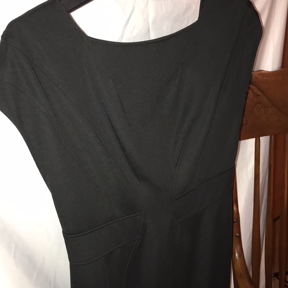 ZAC Zac Posen Black Dress, Minimal Simple Lines - Picture 2 of 7